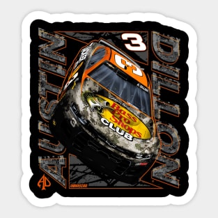 Austin Dillon Black Car Sticker